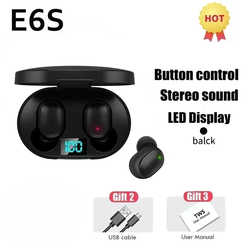 Auriculares Inalambricos Bluetooth con Cancelacion de Ruido