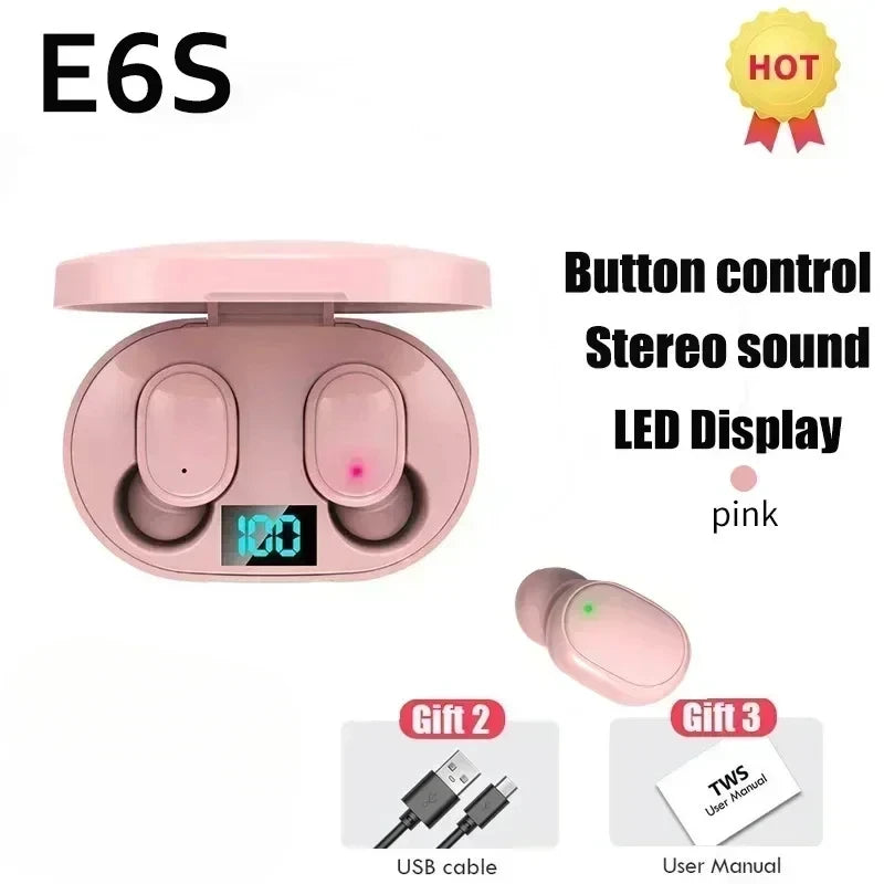 Auriculares Inalambricos Bluetooth con Cancelacion de Ruido