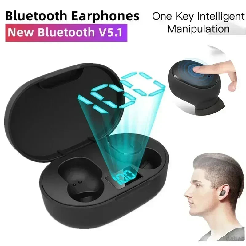 Auriculares Inalambricos Bluetooth con Cancelacion de Ruido