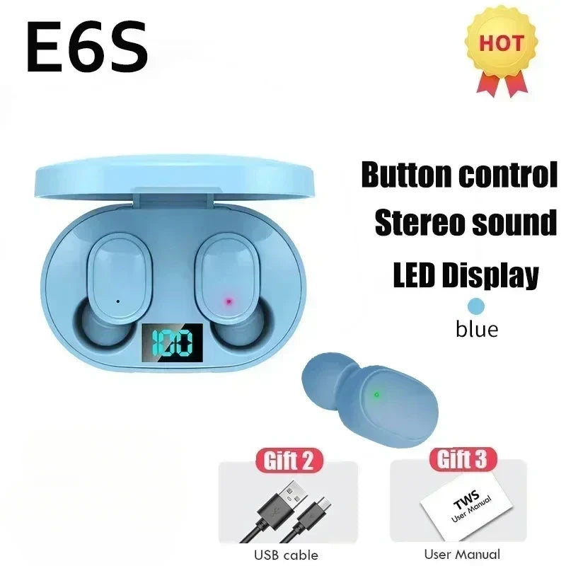 Auriculares Inalambricos Bluetooth con Cancelacion de Ruido