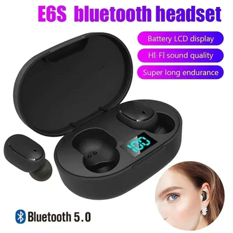 Auriculares Inalambricos Bluetooth con Cancelacion de Ruido