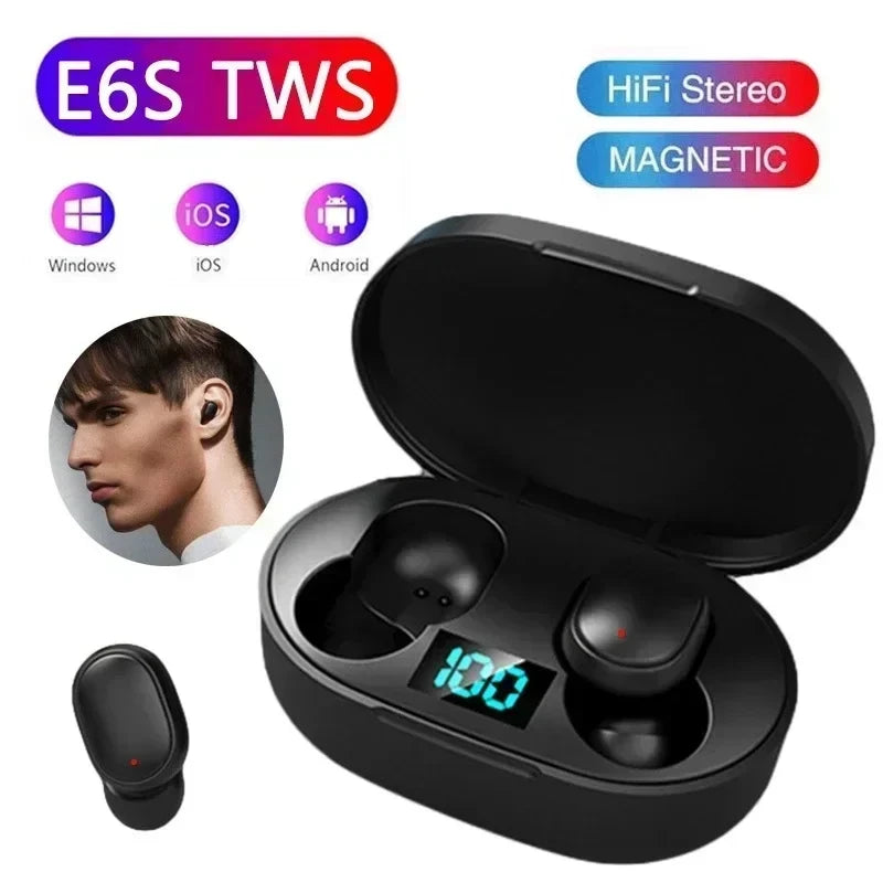 Auriculares Inalambricos Bluetooth con Cancelacion de Ruido