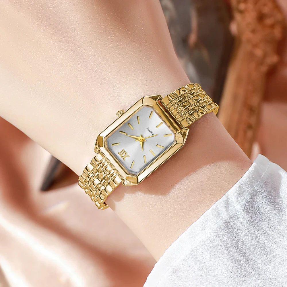 Set de Reloj y Joyeria Elegante