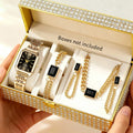 Set de Reloj y Joyeria Elegante