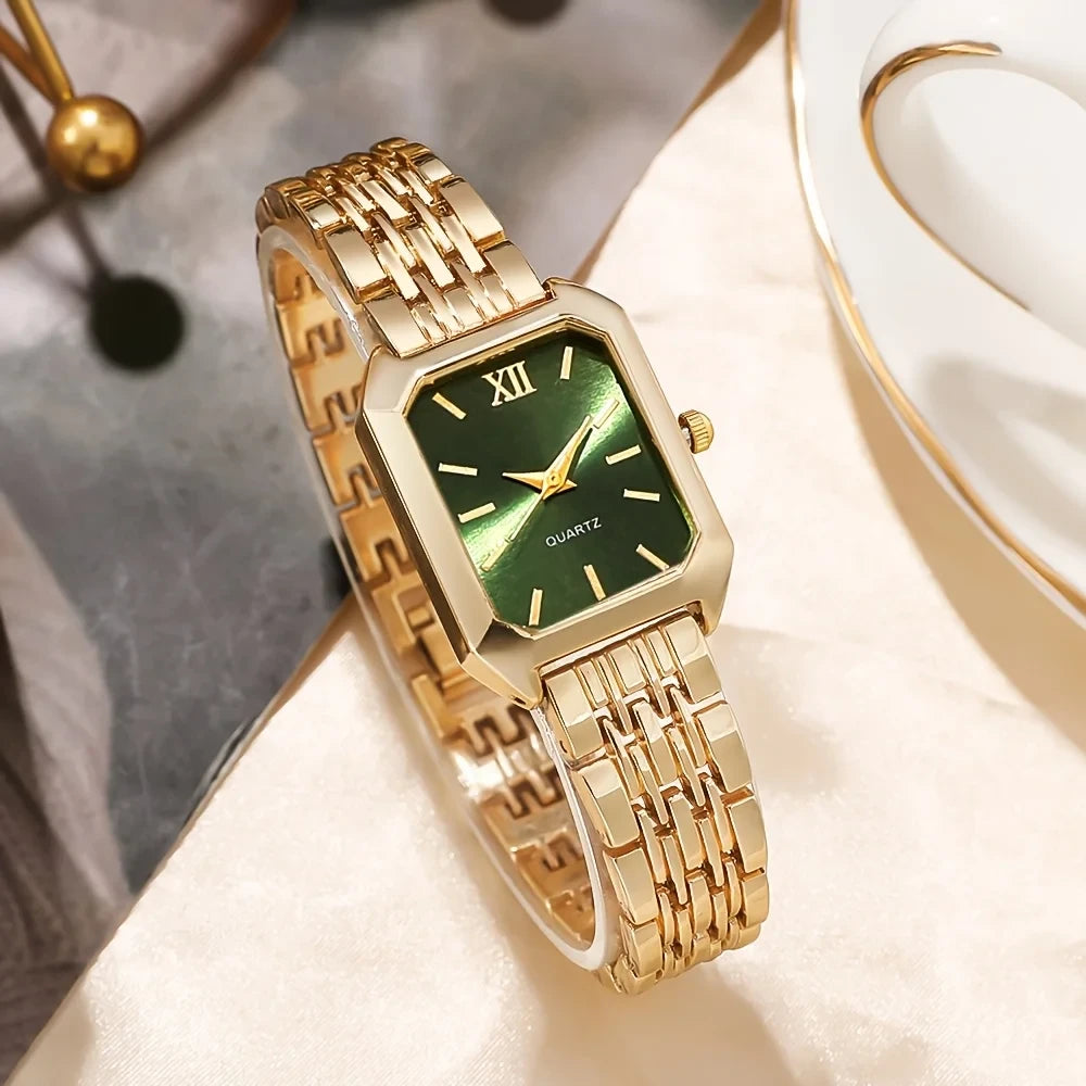 Set de Reloj y Joyeria Elegante
