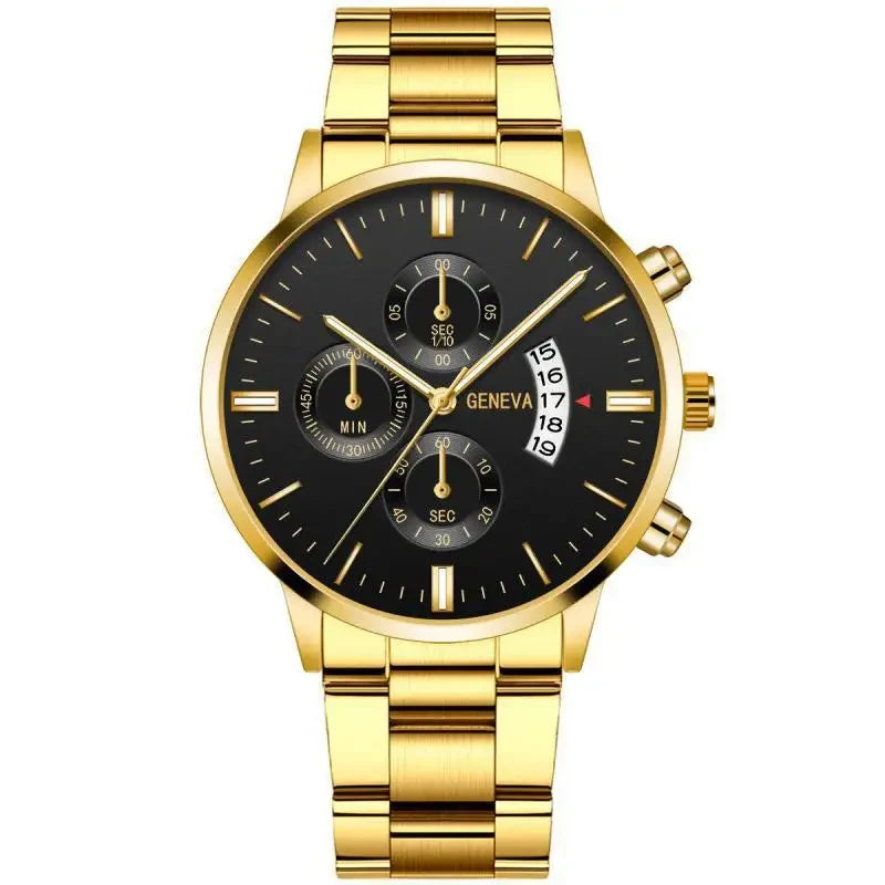 Reloj de Cuarzo de Acero Inoxidable