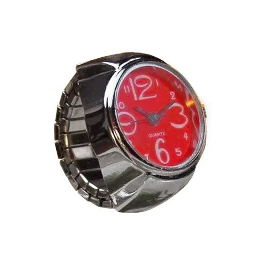 Anillo Reloj Vintage Punk