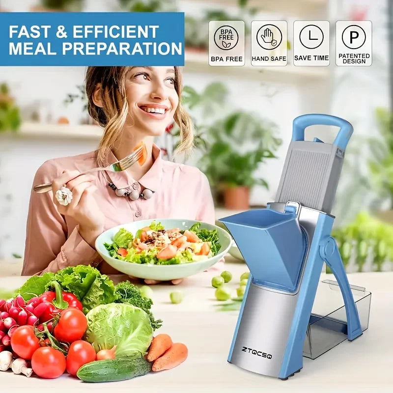 Mandolina de cocina ajustable
