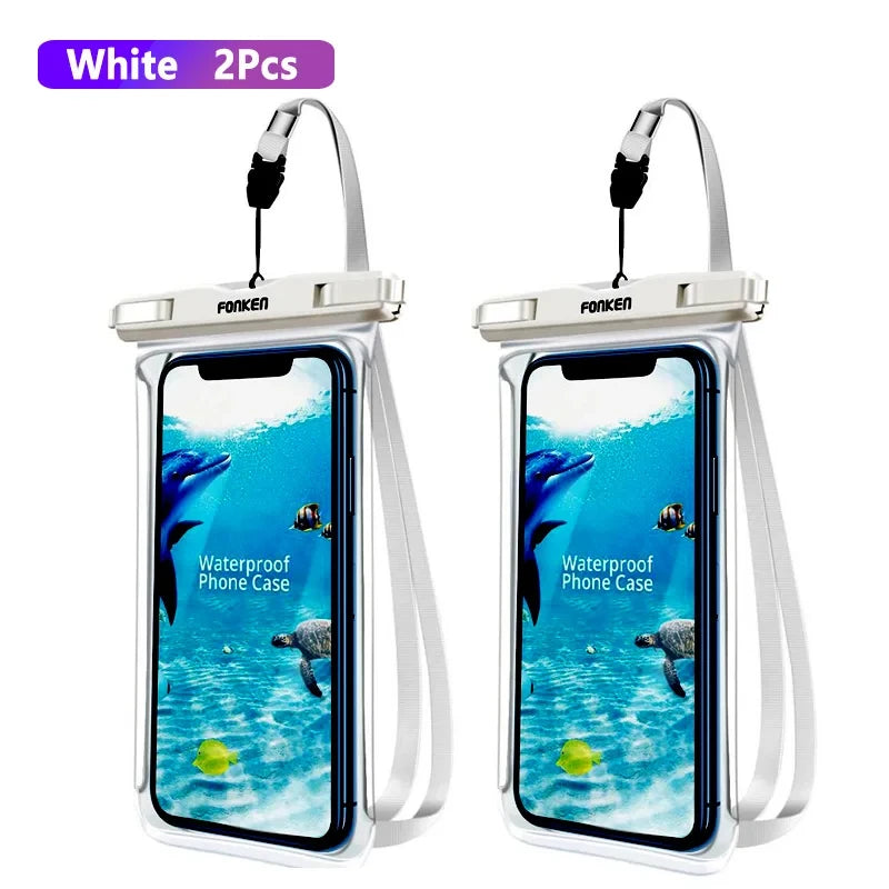 Funda Impermeable Transparente para Telefono