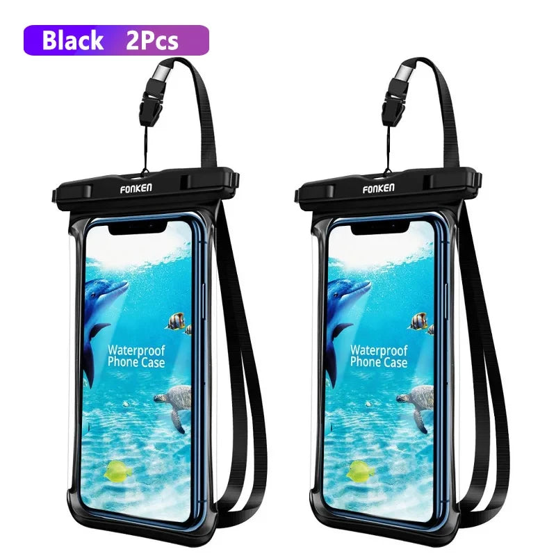 Funda Impermeable Transparente para Telefono
