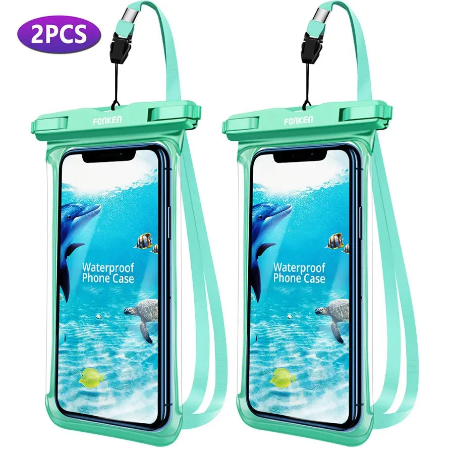 Funda Impermeable Transparente para Telefono