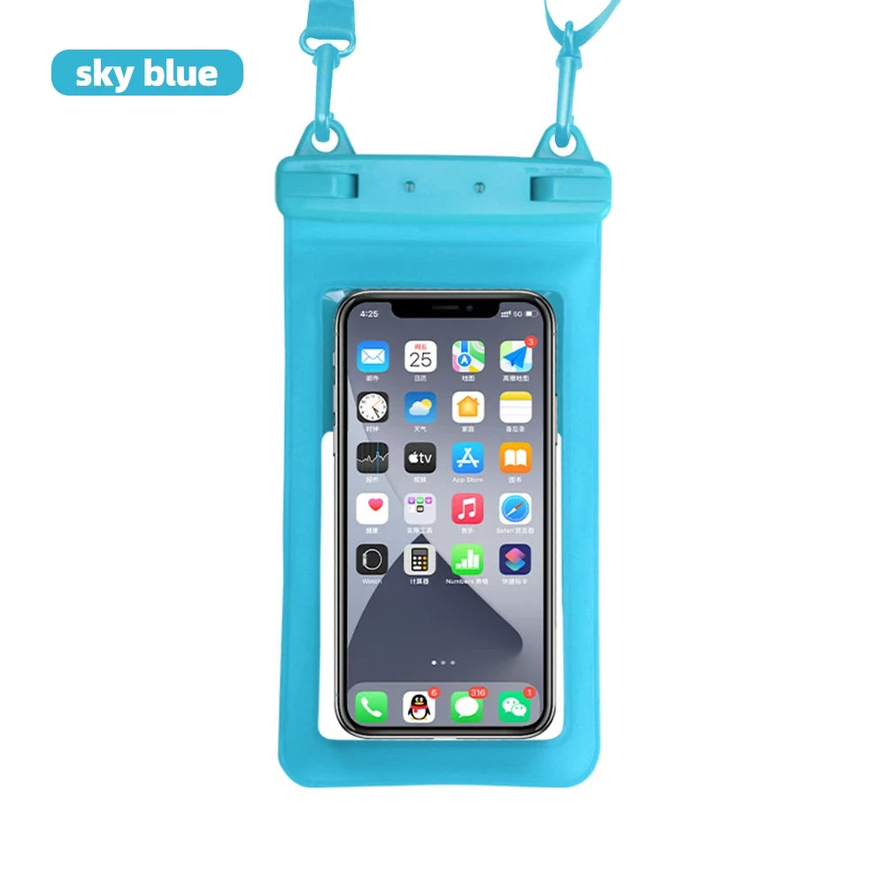 Funda Impermeable Transparente para Telefono