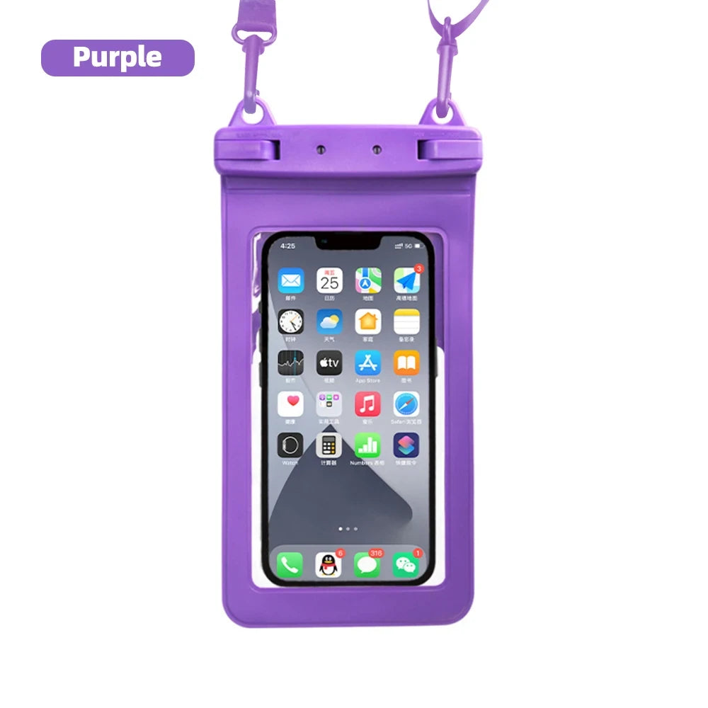 Funda Impermeable Transparente para Telefono