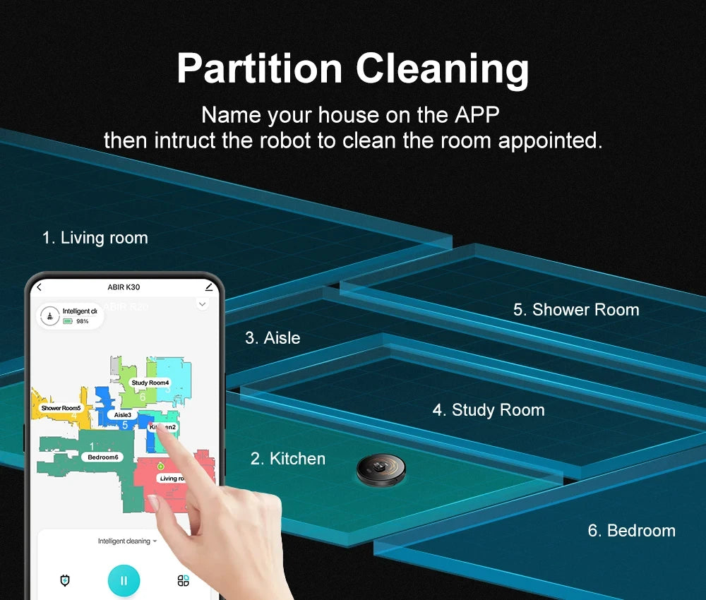 Aspiradora Robot Inteligente con Base de Autovaciado
